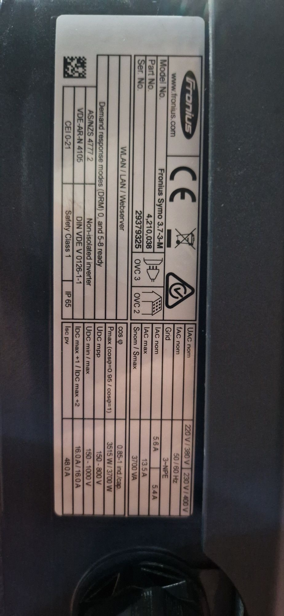 Falownik fronius 3.7.3M