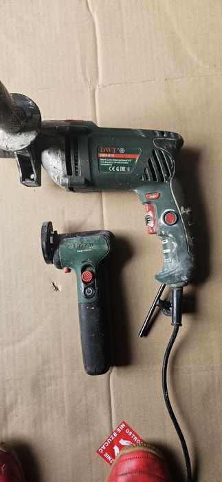 Wiertarka z udarem szlifierka