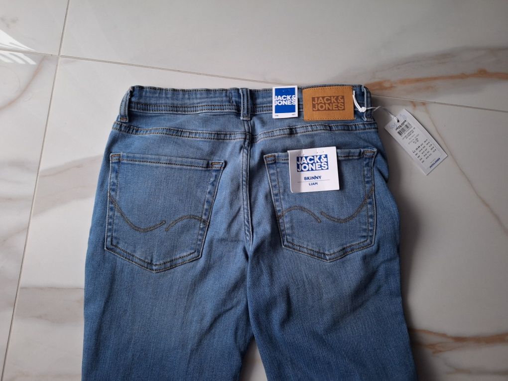 Spodnie jeans s rurki meskie