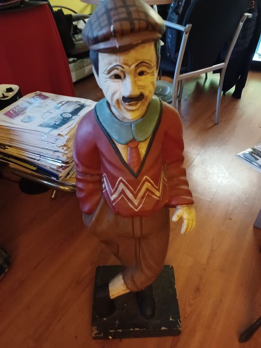 Boneco golfista ceramico h1m