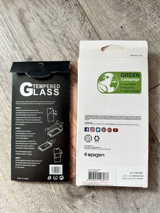 Nowe Etui Spigen i Szyba Ochronna do Samsung s8 +