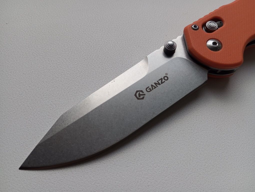 Коллекция Ganzo G7552-OR. Новый, складной. Полноразмерный.