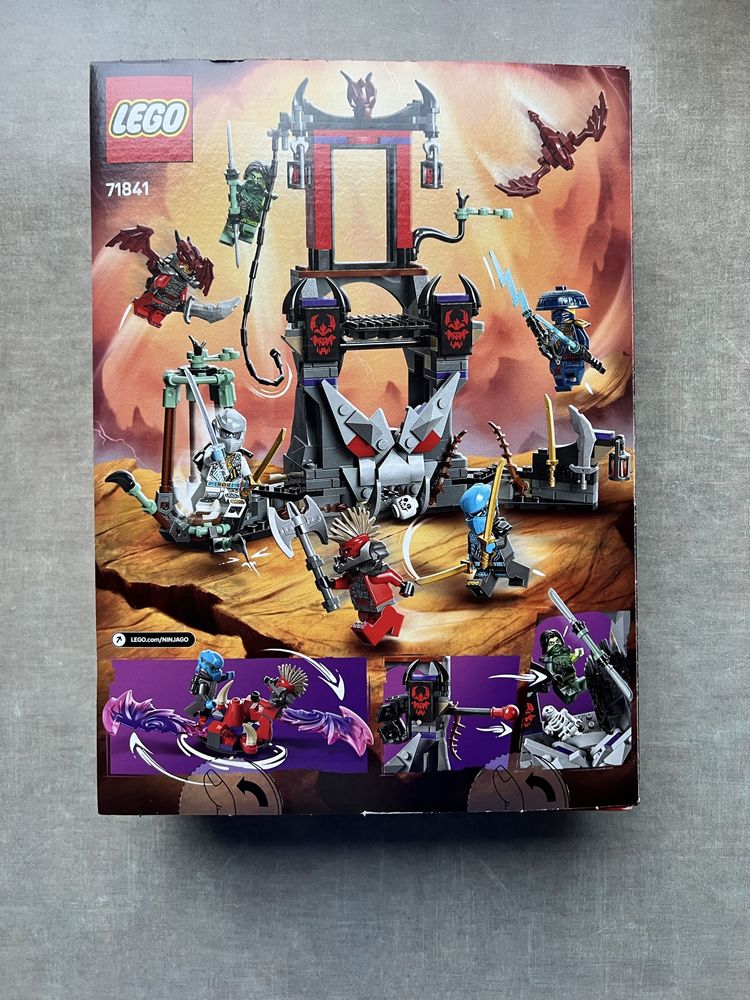 Lego 71841 Ninjago - Burzowa wioska Dragonów BEZ FIGUREK