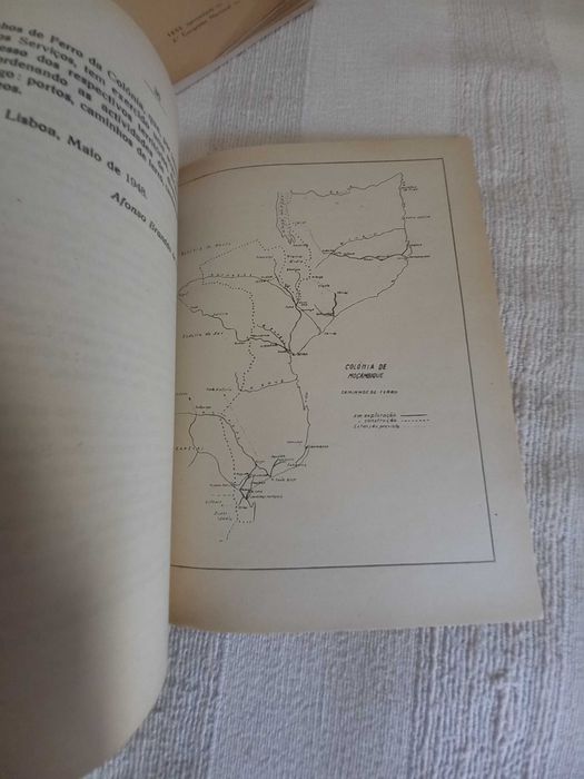 Os caminhos de ferro em Moçambique em 1948