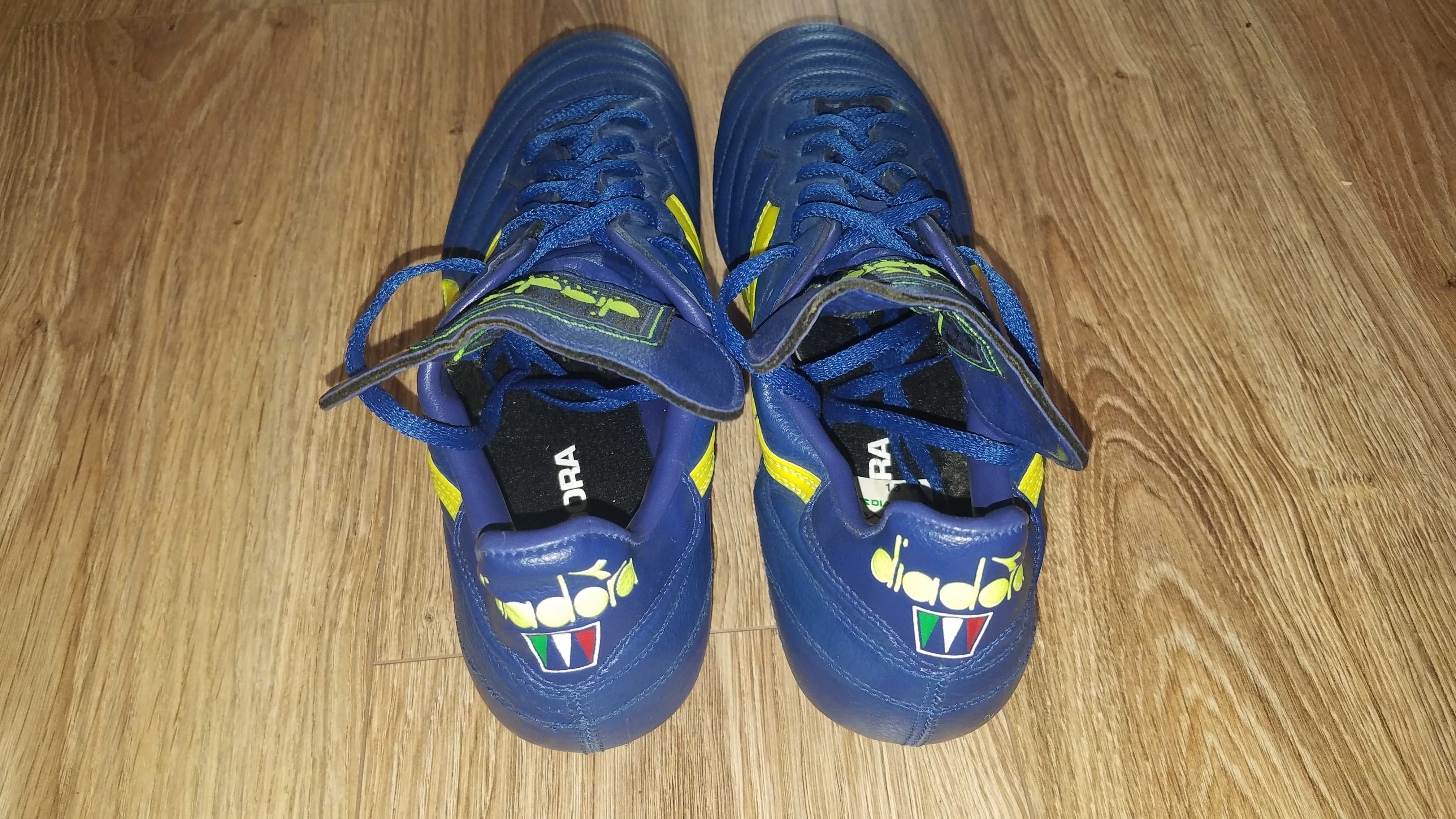 Buty Diadora Club PRO SG EUR43 27.5cm wkręty korki Skóra* na trawę UK9
