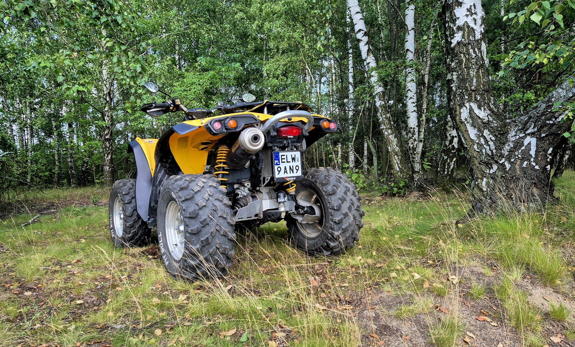 CAN AM Renegade 500 G1 - ZAREJESTROWANY,  2 osobowy