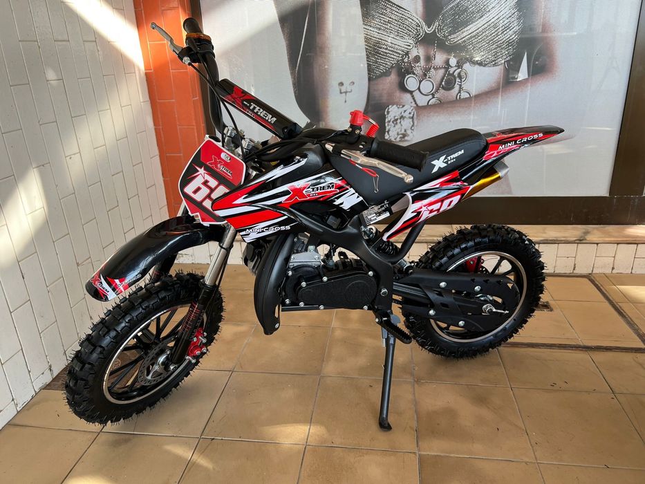 Mini Mota de Cross 49cc para crianças - Novas