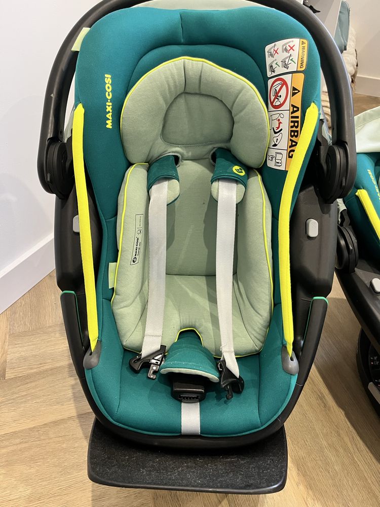 Maxi-Cosi Coral z bazą FamilyFix 360 – komplet | 2 szt. dostępne