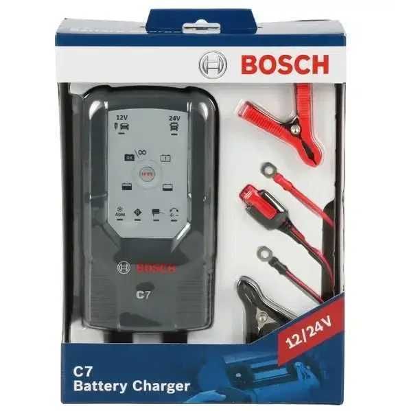 Зарядка для аккумулятора BOSCH C7 12/24V зарядне для акб бош с7