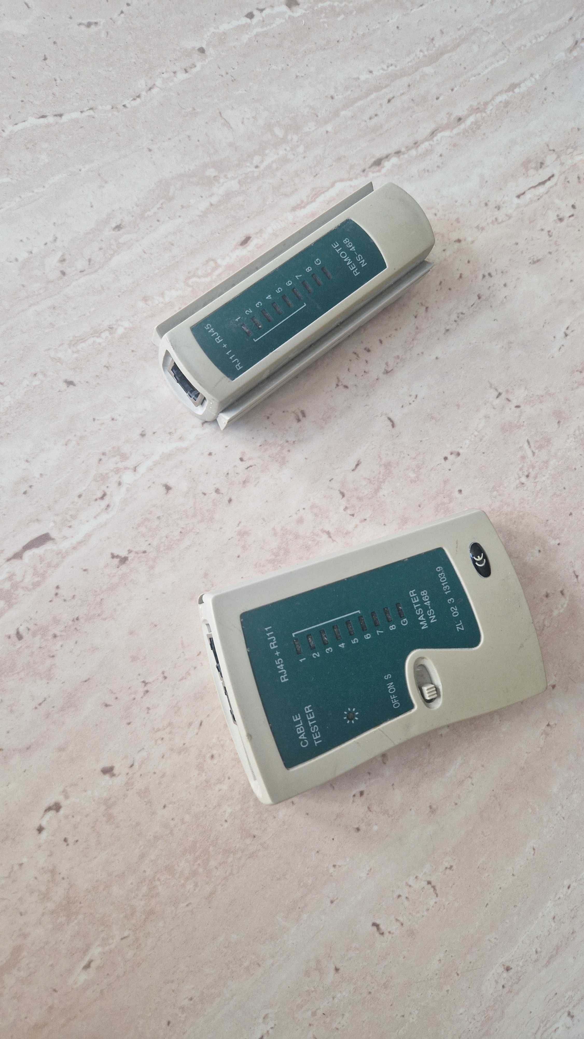 Tester przewodów RJ11/RJ12 i RJ45