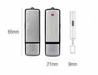 Podsłuch szpiegowski USB Dyktafon Pendrive 8GB z detekcją dźwięku