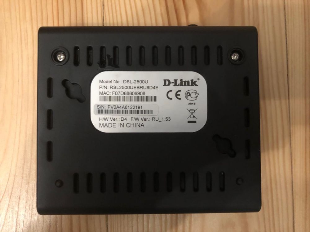 ADSL Router D-Link DSL-2500U