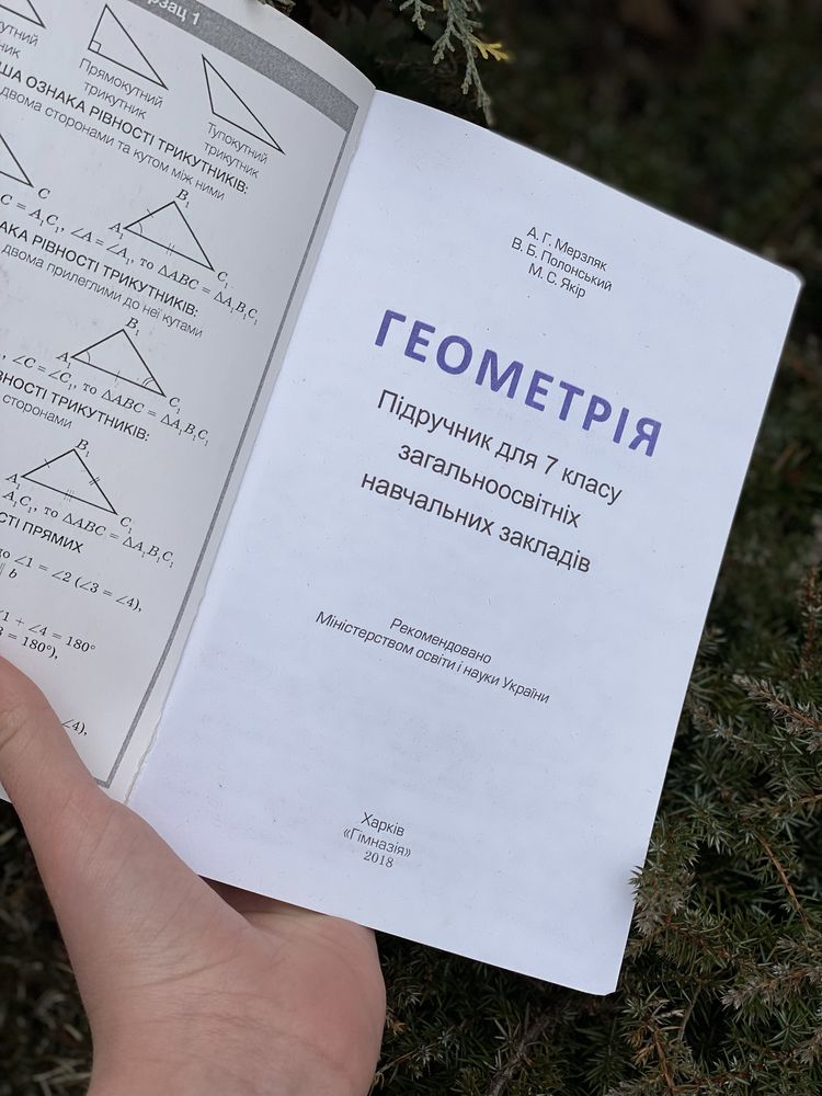 Книга Алгебра,Геометрия
