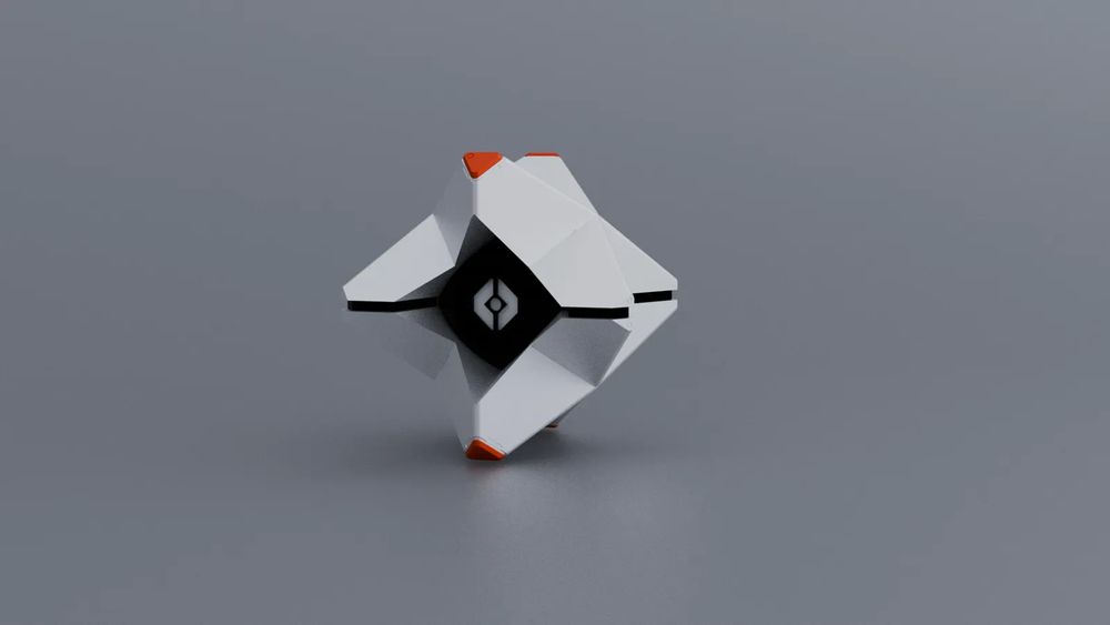 Figura Destiny Ghost - Com Espaço para LED