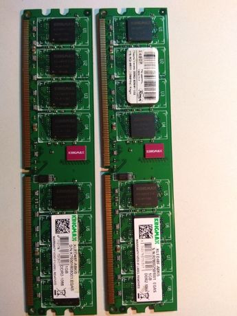 Память DDR2 800-1066, парные комплекты для режима Dual Mode