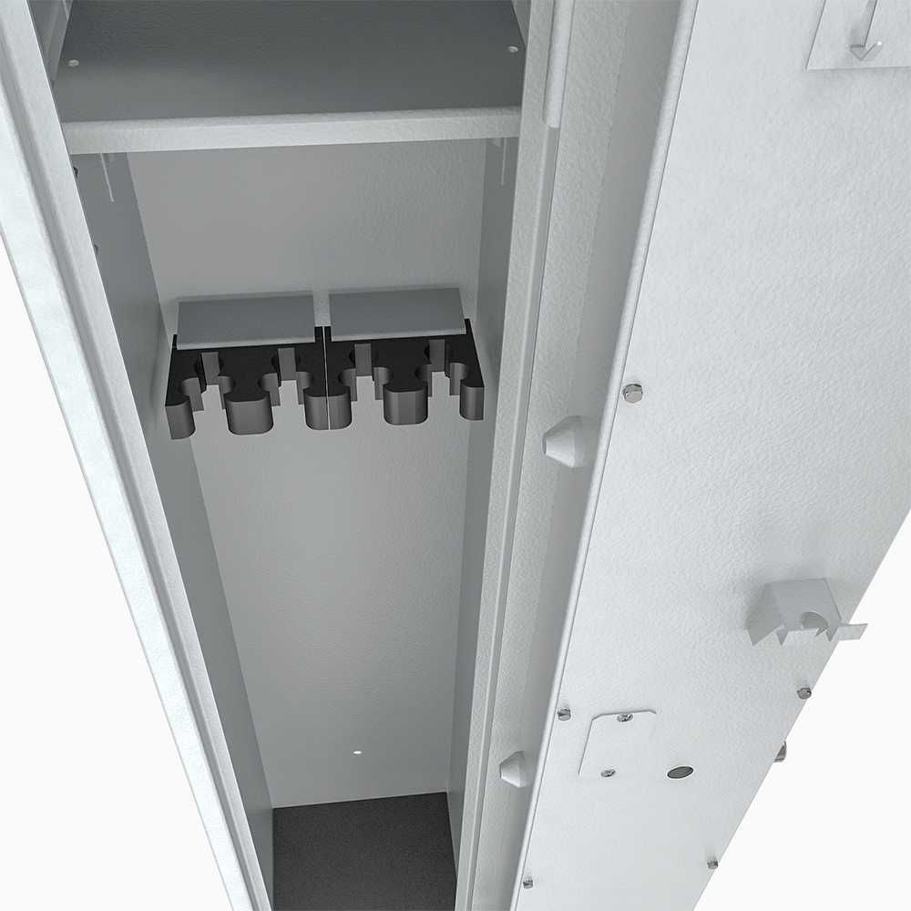 Szafa na broń SIEGEN kl. S1 uchwyt na 4 szt. broni zam. elektroniczny