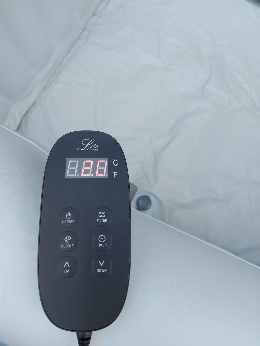 JACUZZI SPA OGRODOWE z hydromasażem MSpa Lite Orbit dmuchane  basen