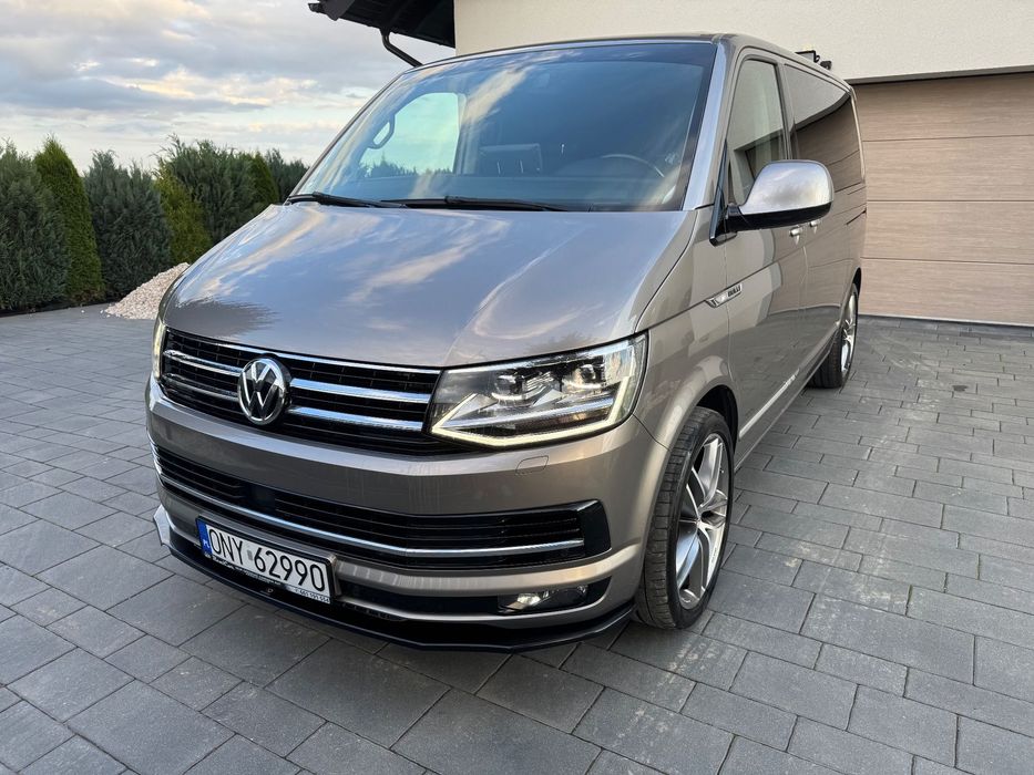 Volkswagen Multivan Bulli Highline 2.0TDI 204KM Full Led Alkantara Stolik Navi Kamera