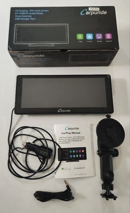 Carpuride w103 Pro com Bluetooth duplo GPS e Carplay