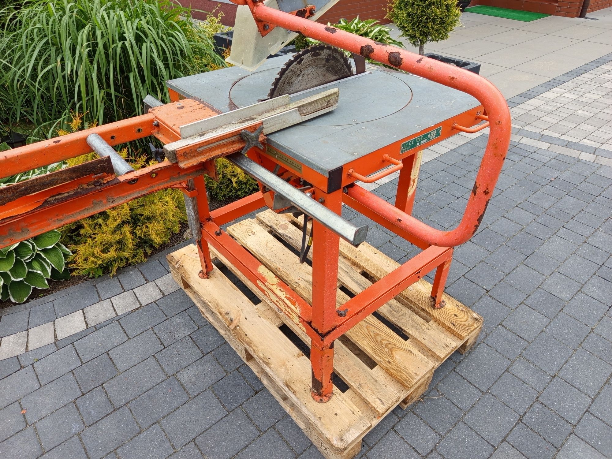 Krajzega Ernex Piła Tarczowa Stołowa Cyrkularka DeWalt Bosch Elektra