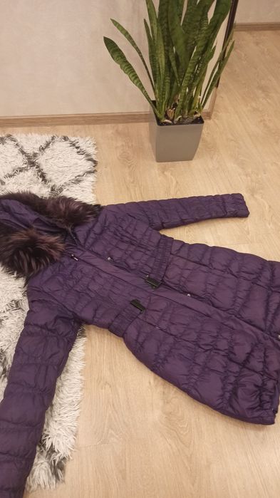 Пуховик натуральний жіночий зимовий