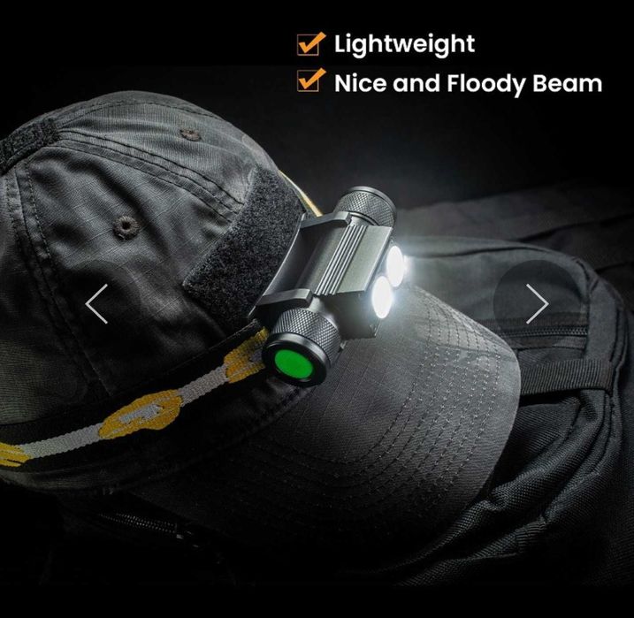 Фонарь налобный Sofirn H25S 18650+АКБ 2200mAh