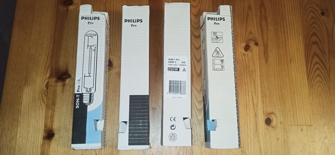 Żarówka Lampa sodowa PHILIPS SON-T Pro 250W E40