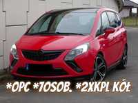 Opel Zafira OPC+200KM+7 Osobowy+2x KPL Alufelg+Nawigacja+Grzane Fotele+ZAMIANA
