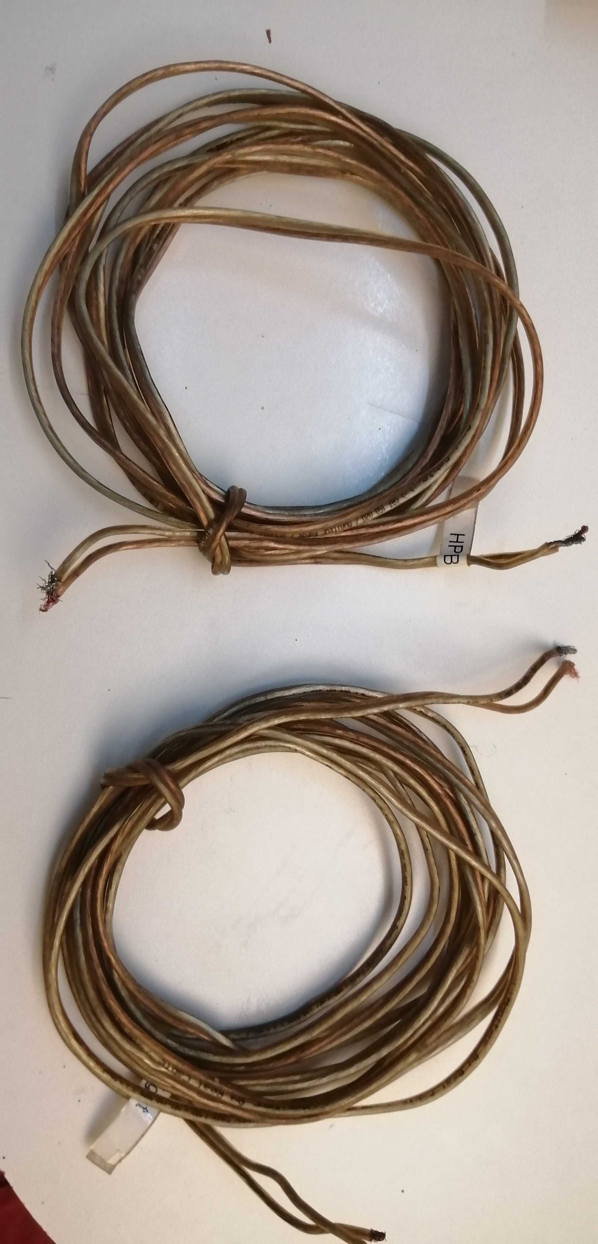 Cabos para colunas Hi-Fi "Moniteur by Real Cable"