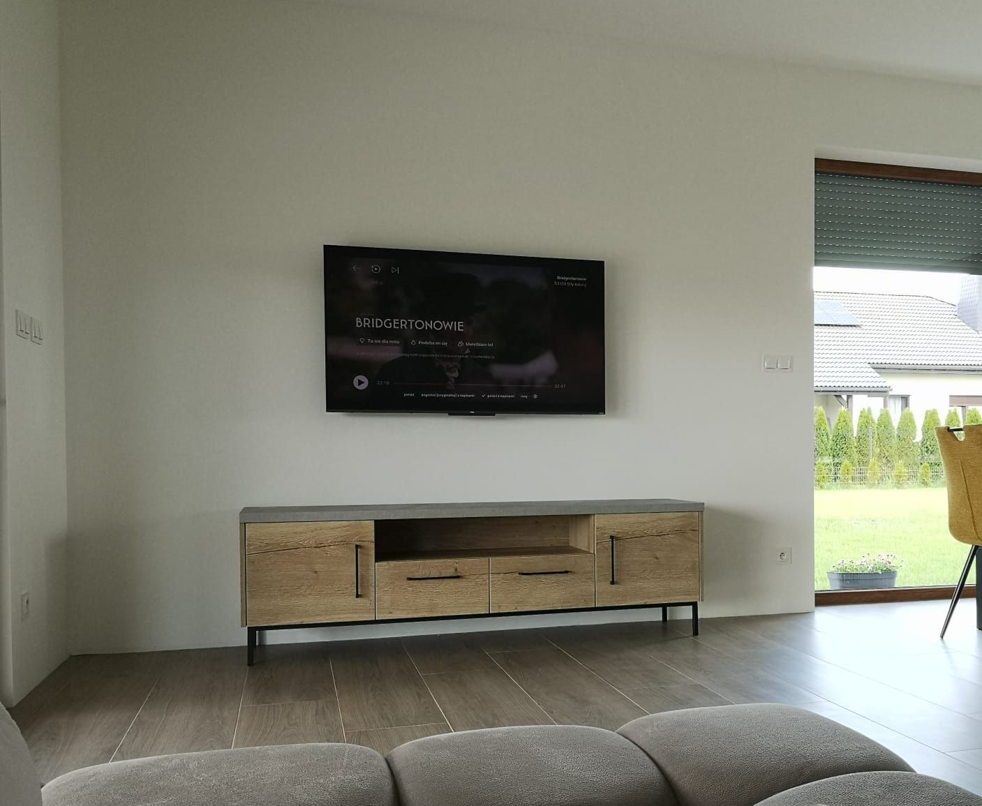 Szafka Rtv "Modena" w stylu LOFTOWYM / INDUSTRIALNYM