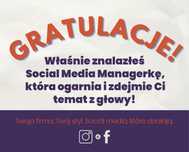 Masz firmę, ale brak czasu na social media? Zrobię to za Ciebie!