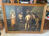 Quadro "La Fragua de Vulcano" Copia [167x132]