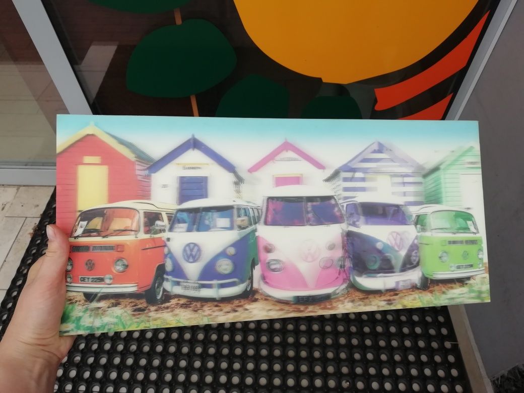 Bus Volkswagen 3 D obraz super