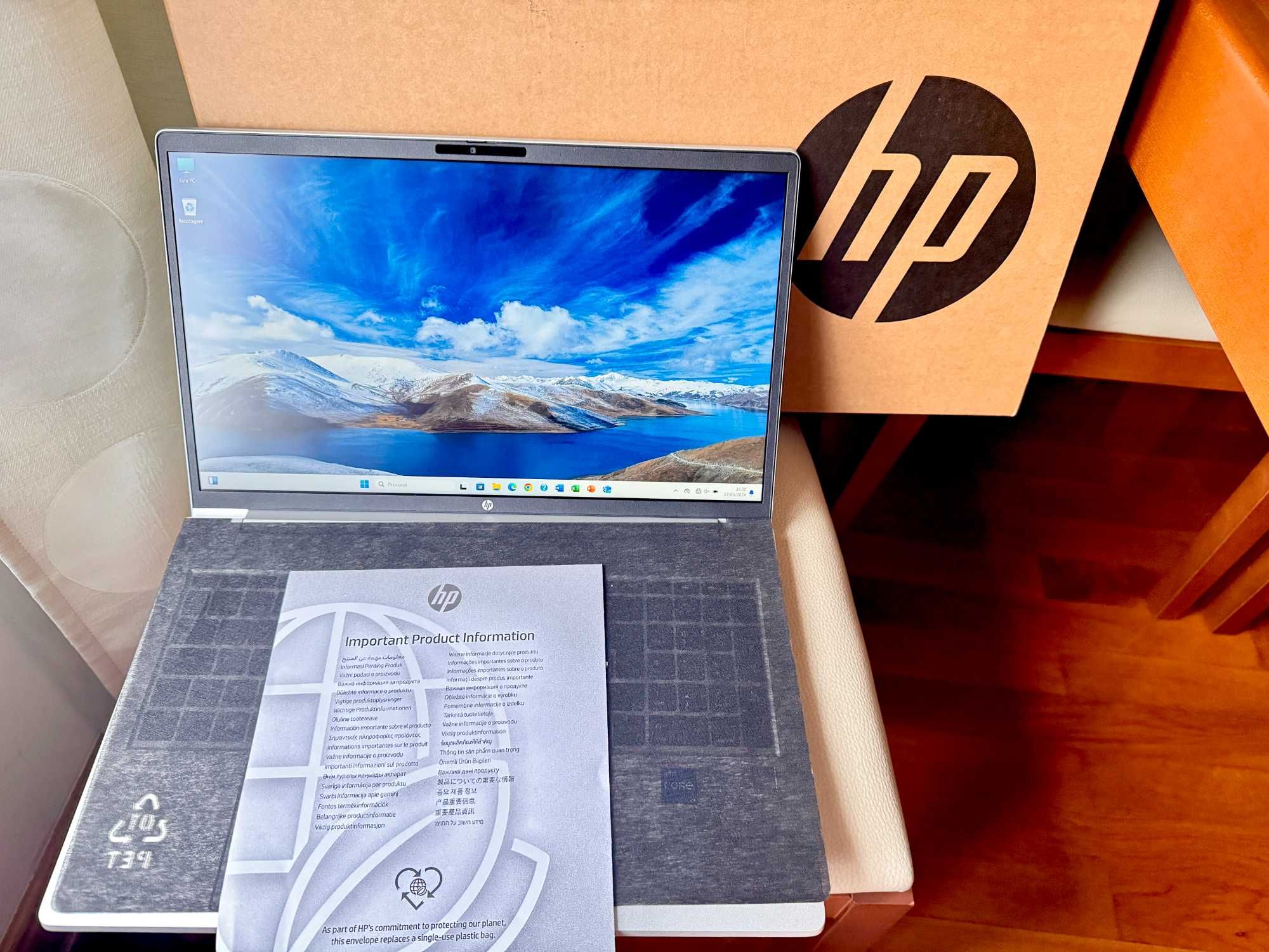 HP Probook 450 G10 15.6"FHD/i5-1335>10Cores/32Gb/512Gb/Garantia c/Novo