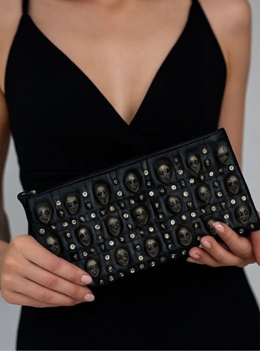 ‼️Люксовый клатч-кошелёк в стиле Philipp Plein