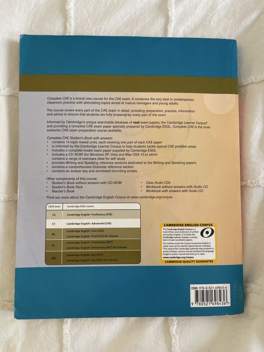 Livros de preparação CAE