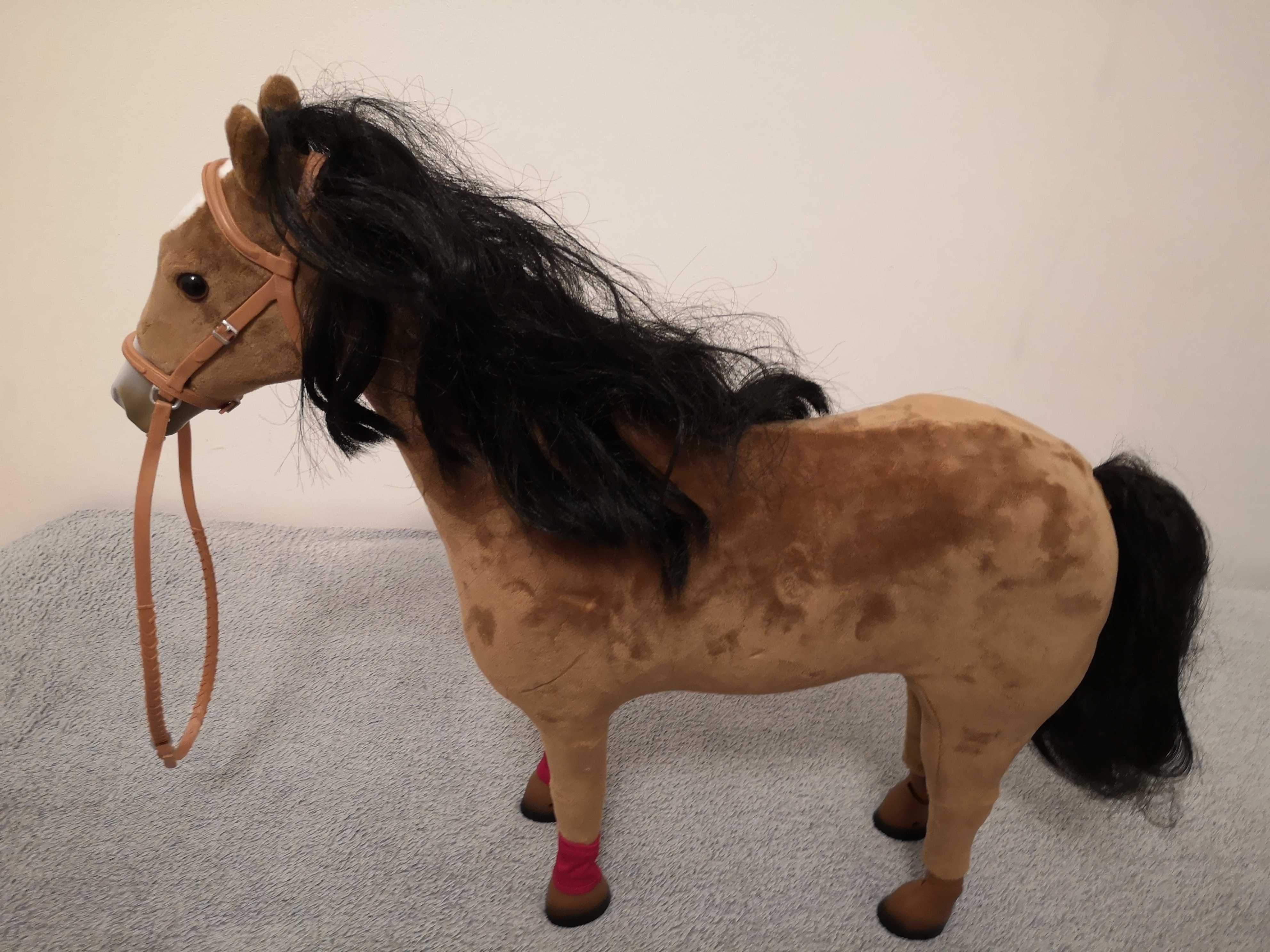 zabawka koń duży 50 cm ruchome nogi i kopytka