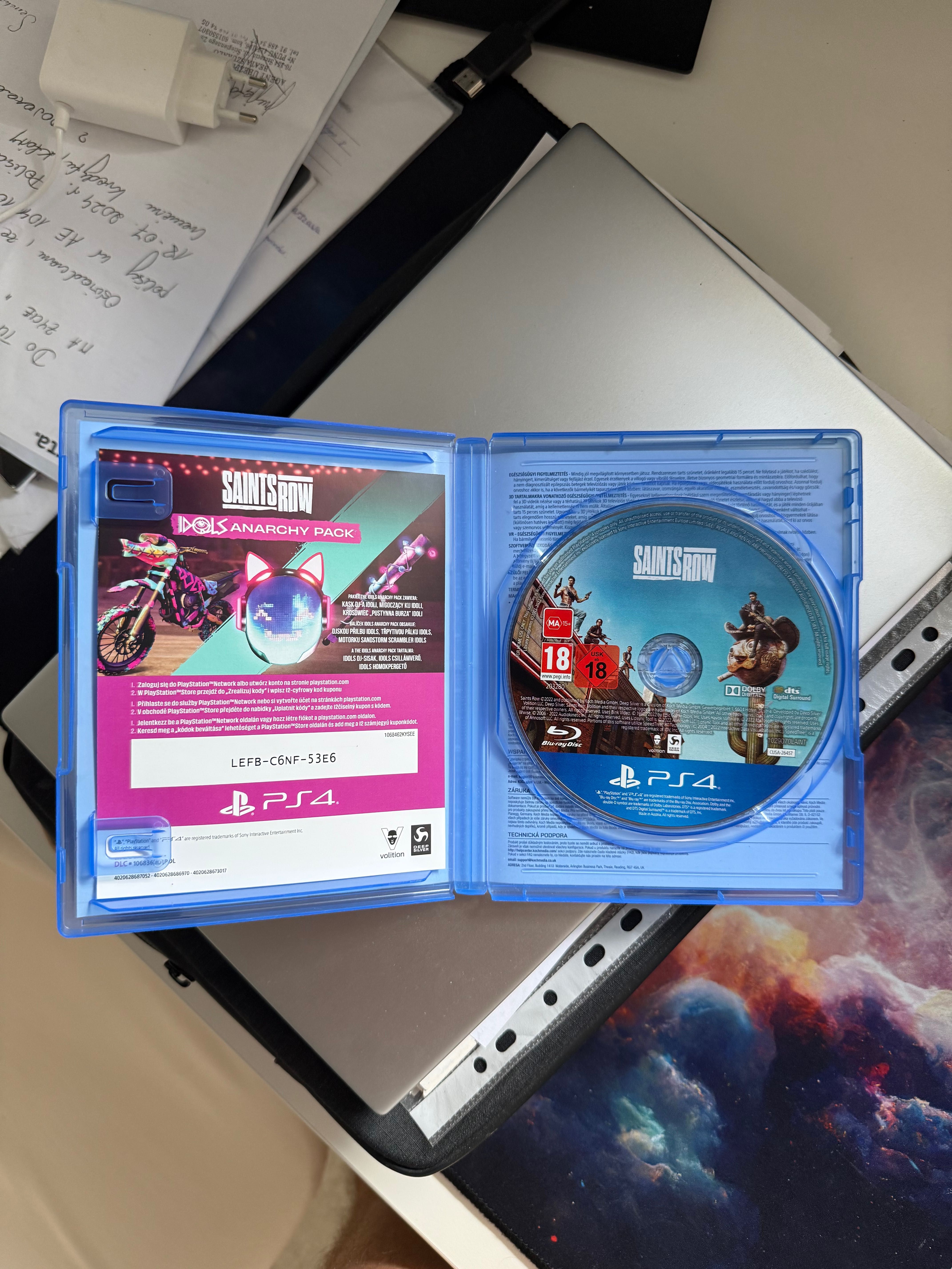 Gra PS4 Saints Row , idealny stan