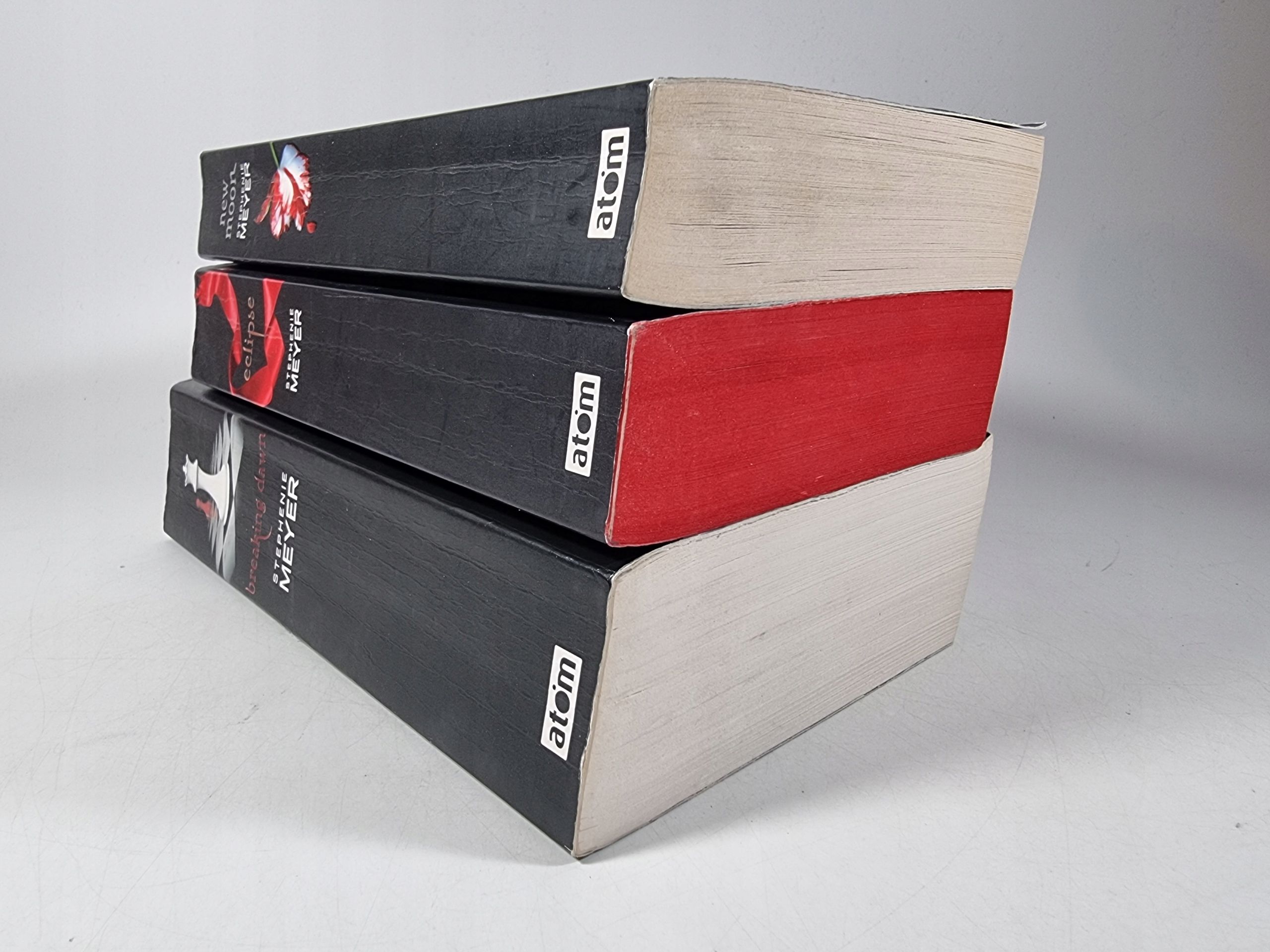 Zmierzch / Twilight / po angielsku / 3 książki / Stephenie Meyer