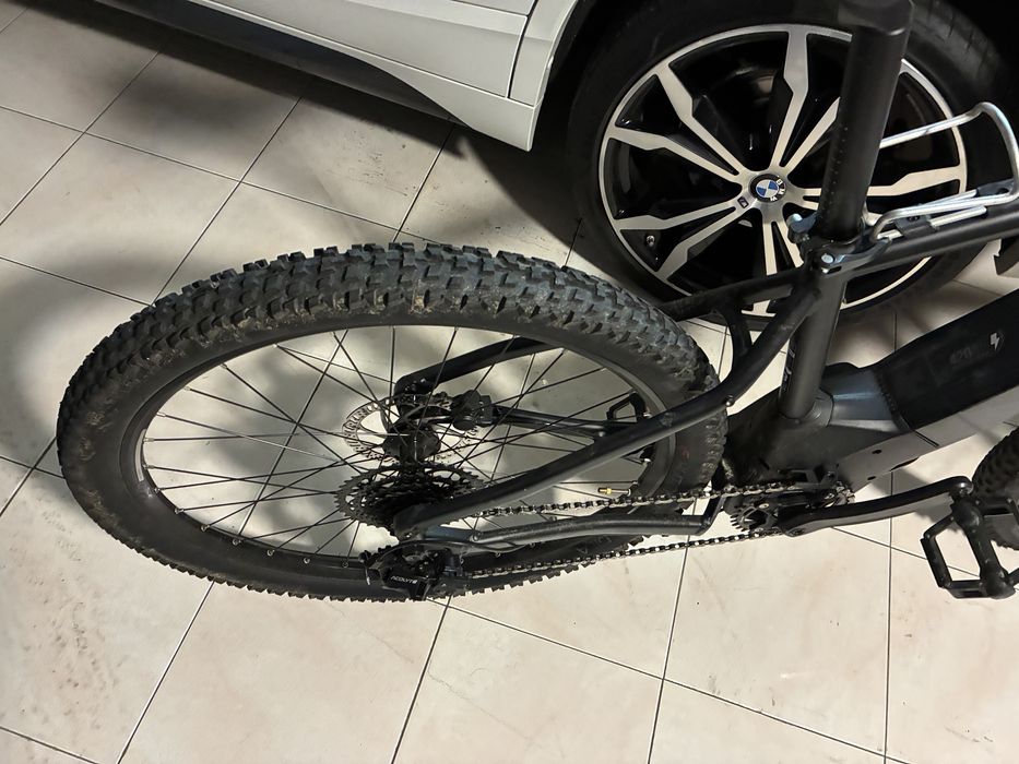 Bicicleta eletrica com açao no pedal, 3 niveis de velocidade