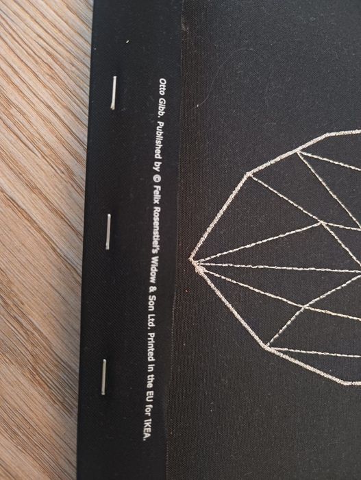 Obraz Ikea Jeleń wyszywany na płótnie