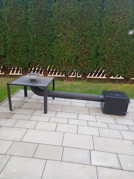 Zestaw do wędzarni ogrodowej 60 x 60 cm- komplet