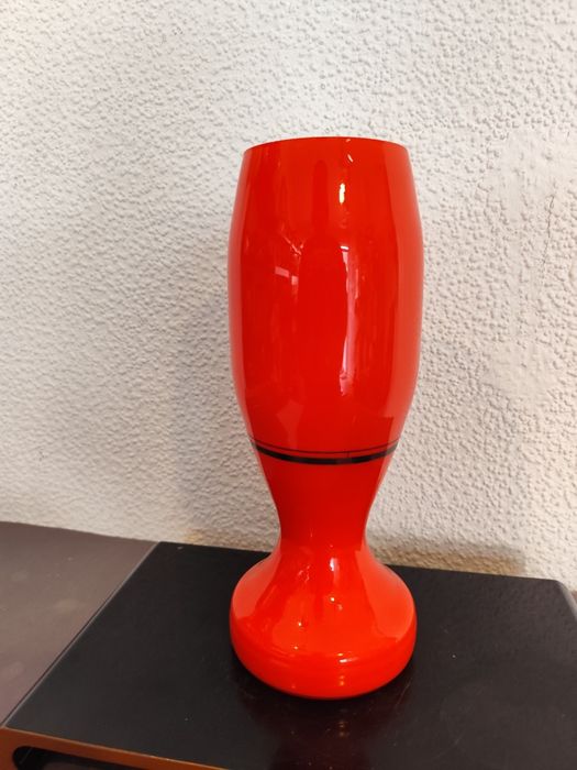 Wazon szkło prl vintage retro prl vintage