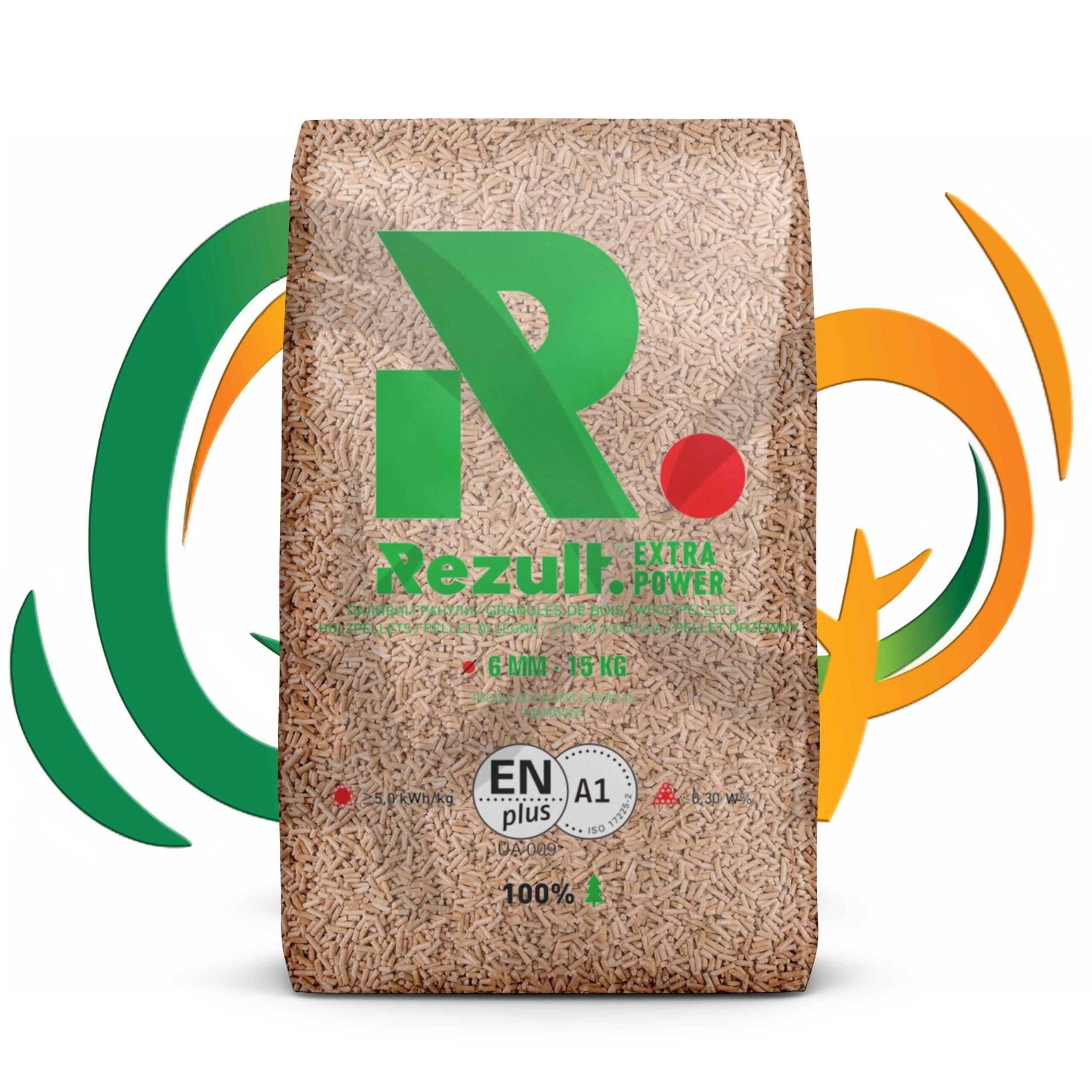 Pellet drzewny Rezult – 6mm ENplus A1 Paleko Bydgoszcz