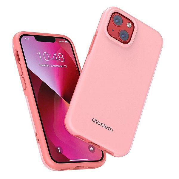 Choetech Mfm Anti-drop case etui Made For MagSafe do iPhone 13 różowy