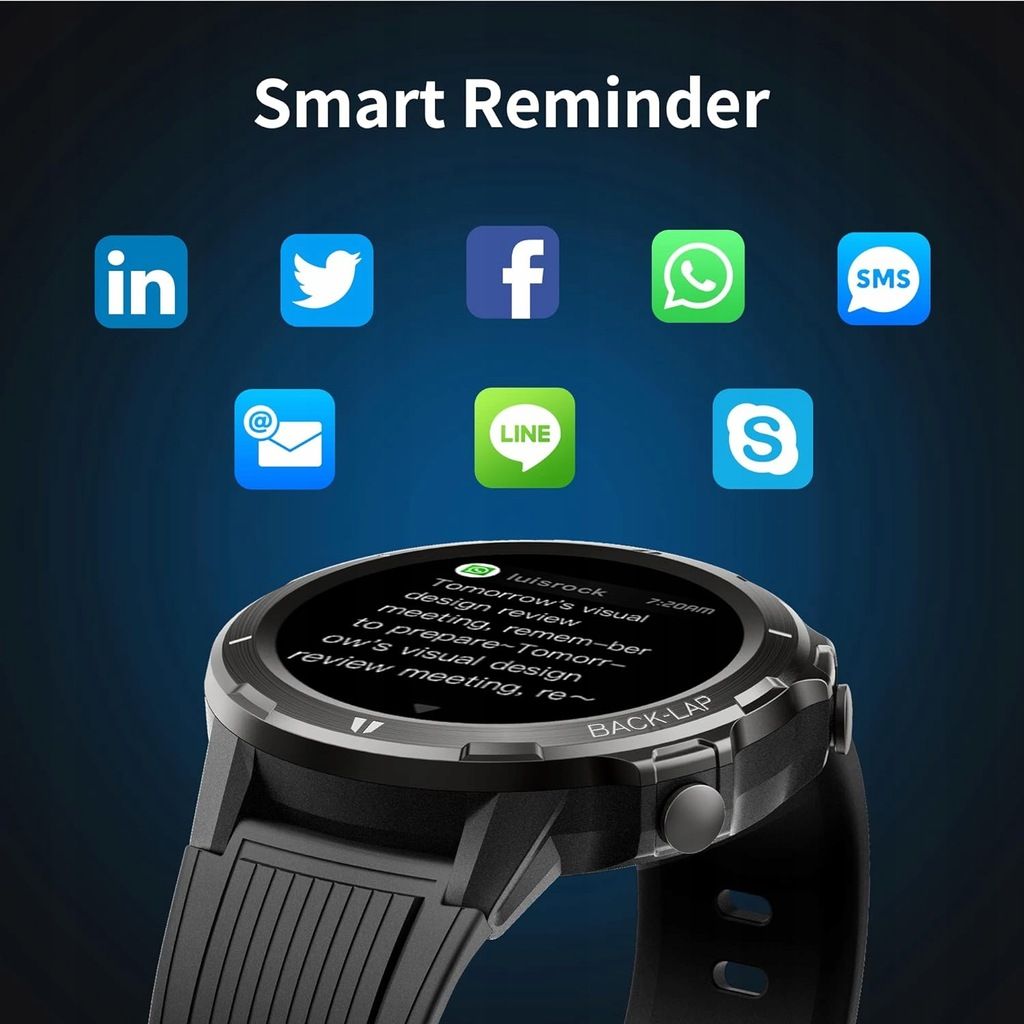 Wielofunkcyjny Smartwatch Vogherb,