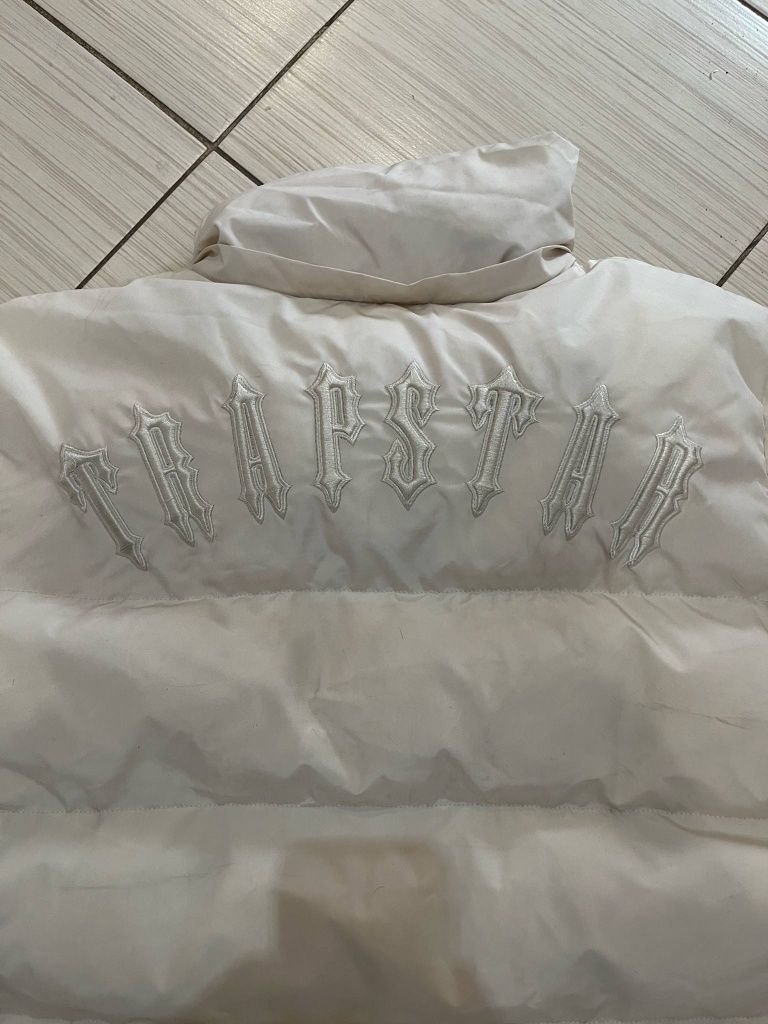 trapstar kurtka/puffer kremowy/cream rozmiar M