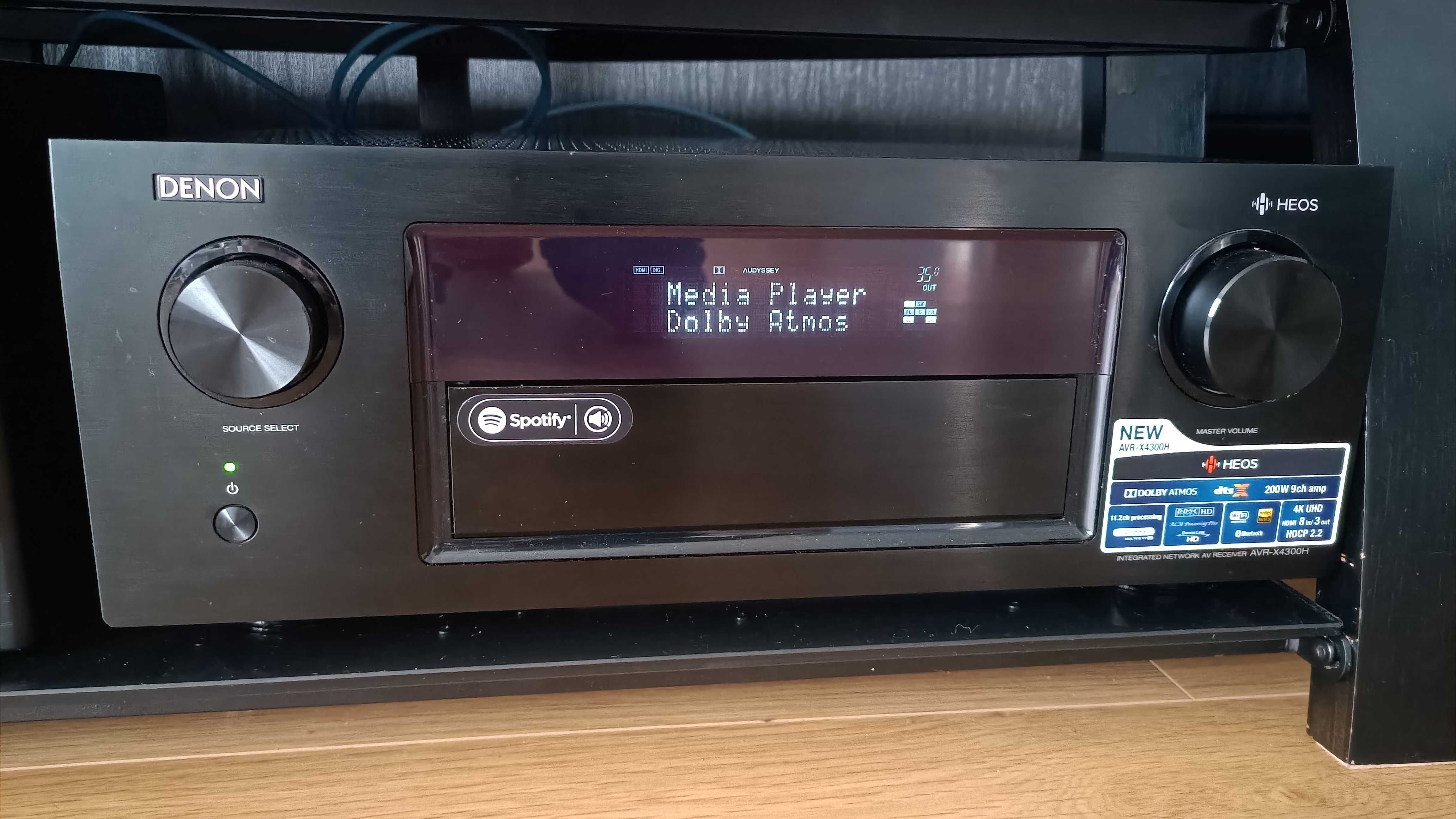 Denon AVR-X4300H Atmos DTS:X HDCP 9.2 Czarny