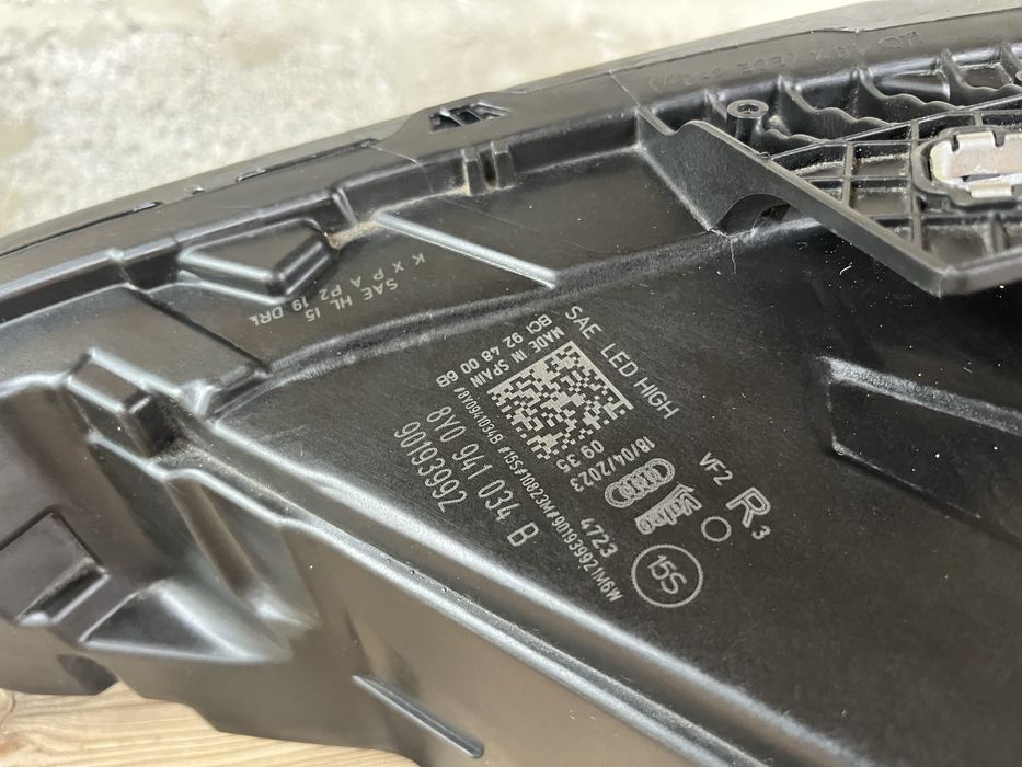 Фара Audi A3 8Y USA оригінал Fullled 8Y0941034B 2023р.