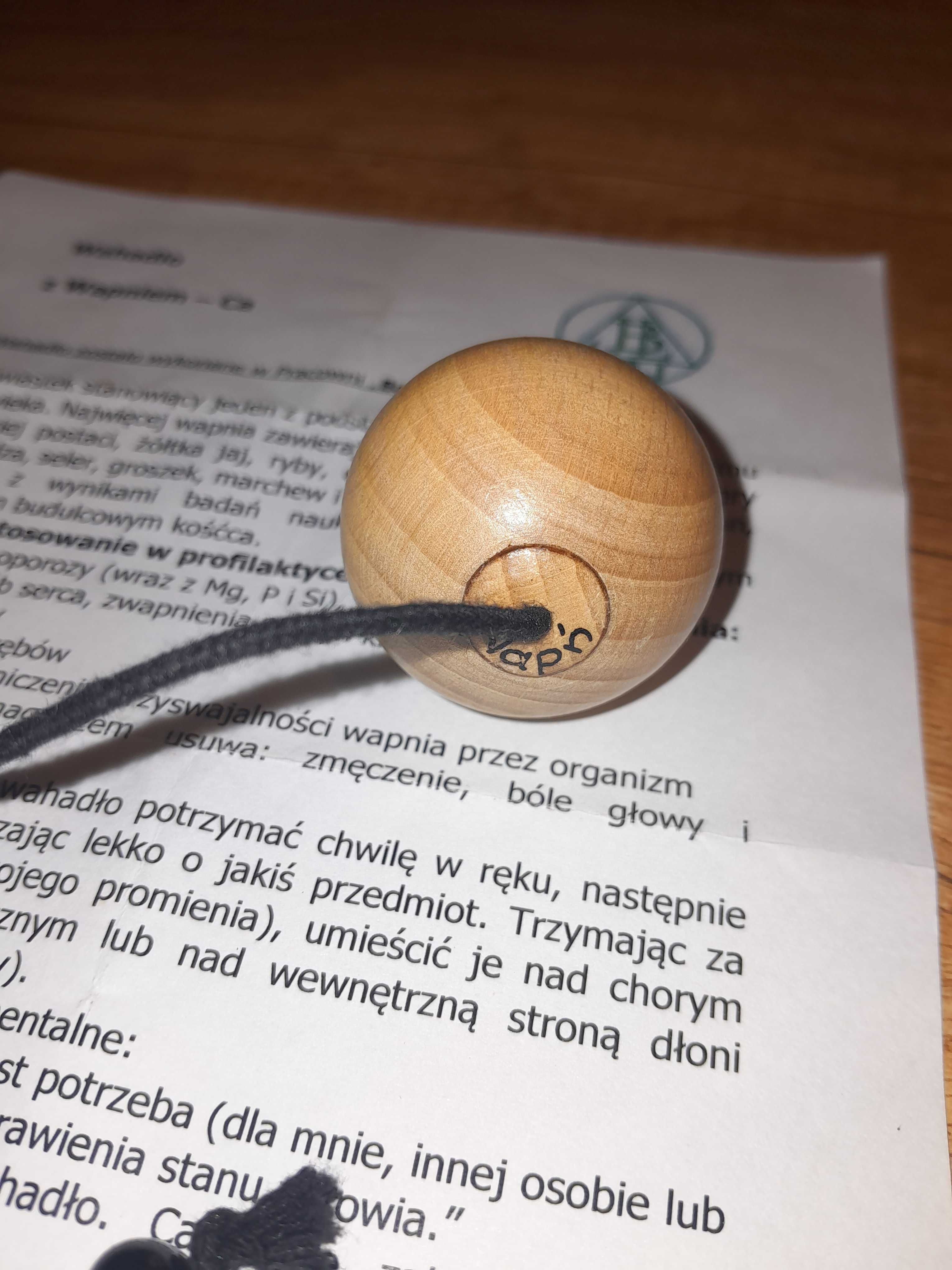 Wahadło wahadełko Z wapniem Wapń Ca osteoporoza choroby serca zdrowie